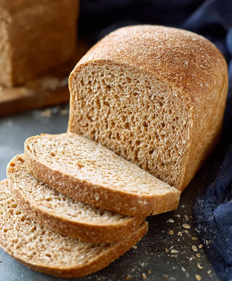 Easy Whole Wheat Bread Recipe – Delicious & Healthy Baking