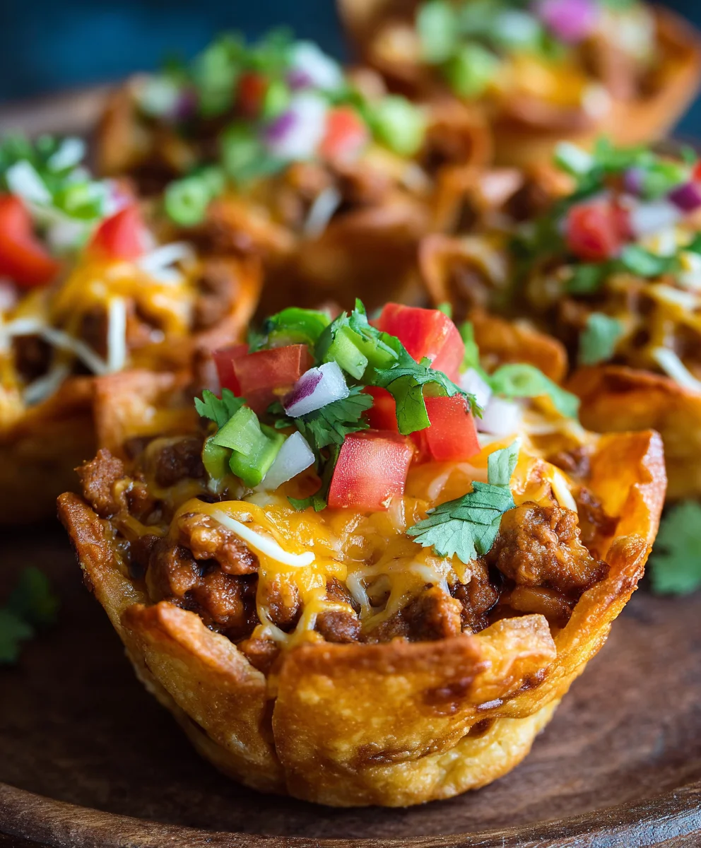 Easy Beef Taco Cups - Quick & Delicious Family Meal