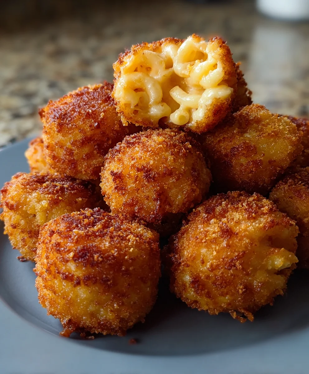 Crispy Fried Mac and Cheese Bites - Easy Appetizer