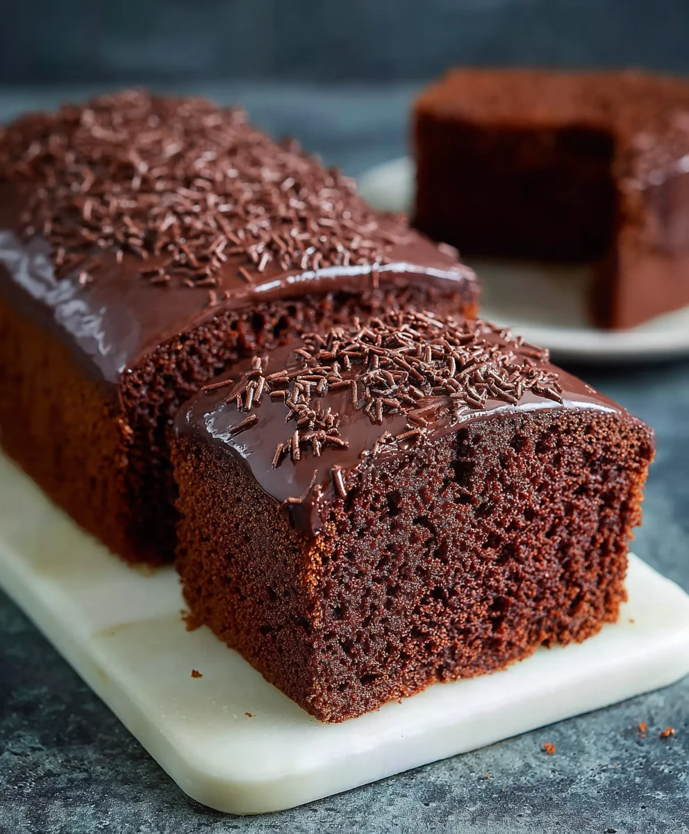 Old School Chocolate Traybake Cake-Easy Delicious Recipe