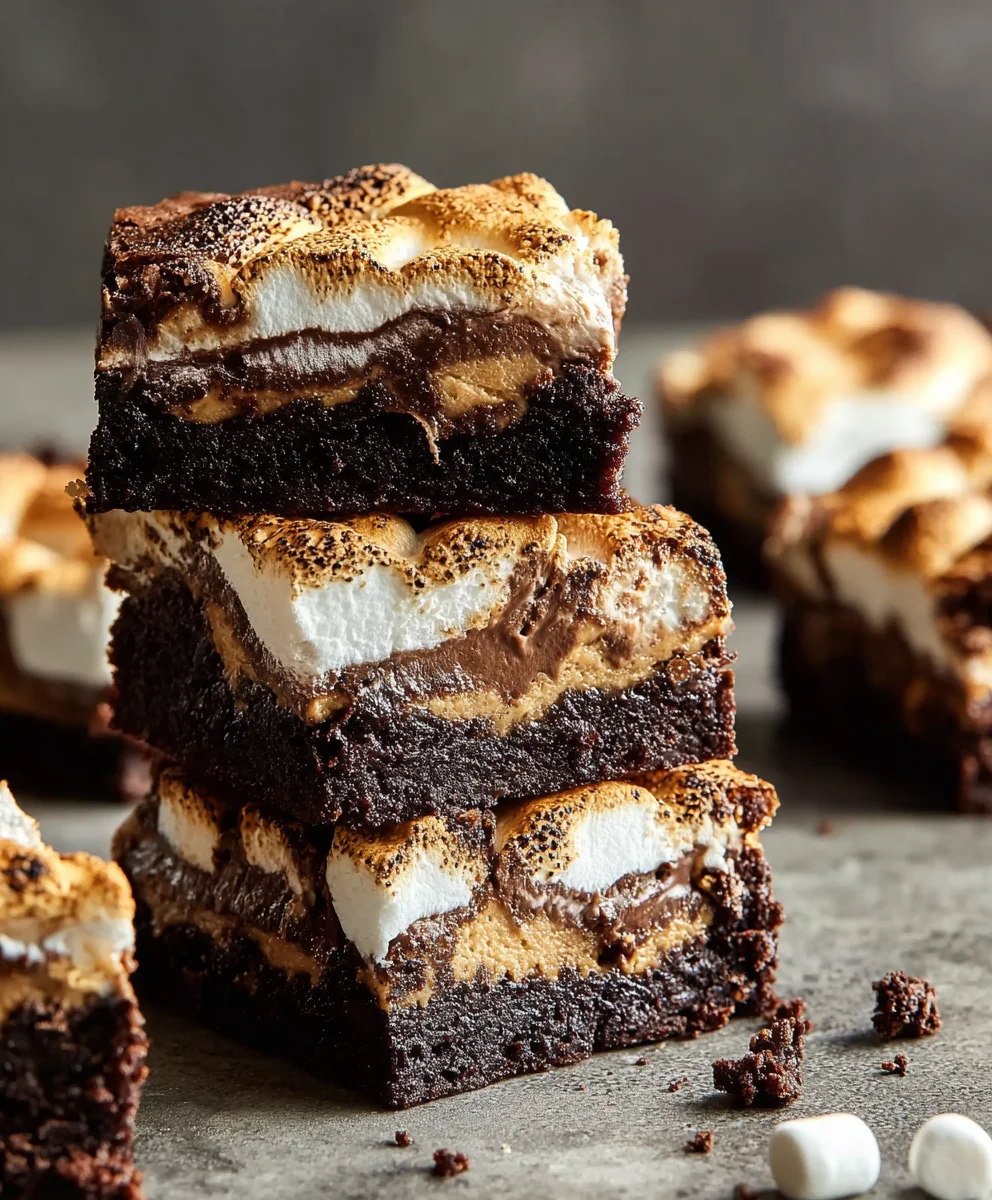 Decadent S'mores Brownies Recipe-Easy Chocolate Heaven