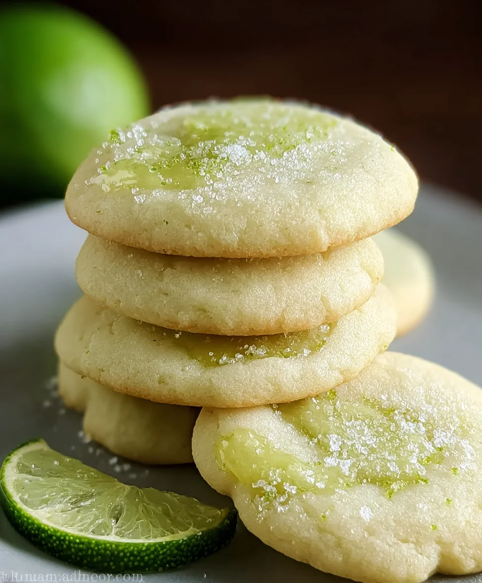 Zesty Lime Sugar Cookies - Easy & Refreshing Recipe