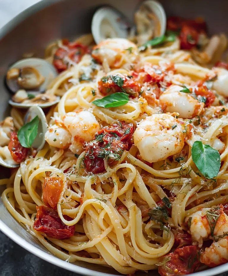 Easy Seafood Pasta Recipe- Delicious & Quick Meal