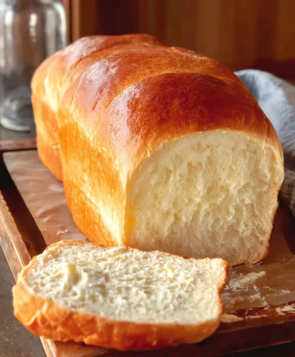 Authentic Amish White Bread-Soft & Delicious Homemade Loaf