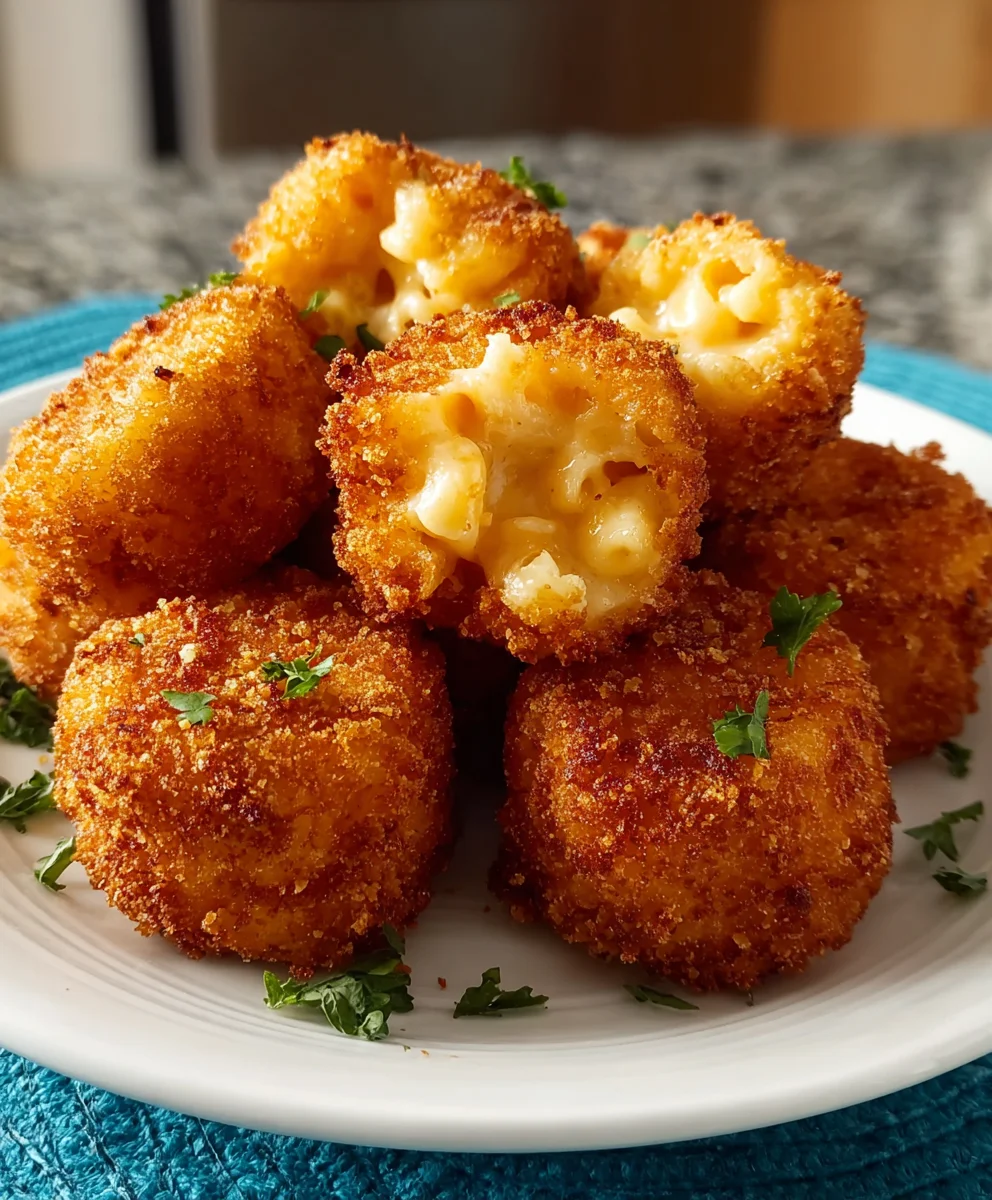 Crispy Fried Mac and Cheese Bites - Easy Appetizer