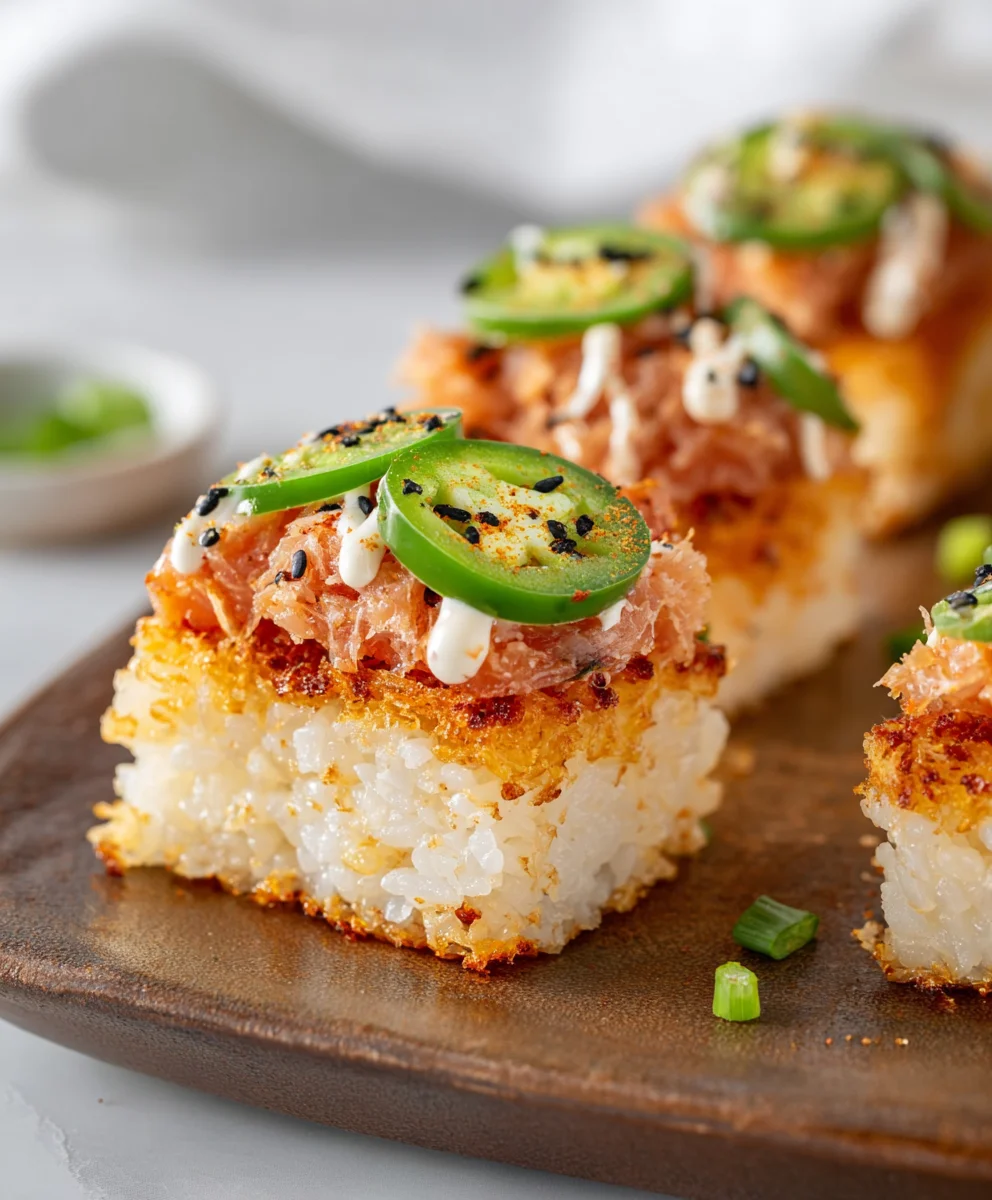 Spicy Tuna Crispy Rice - Easy & Delicious Recipe