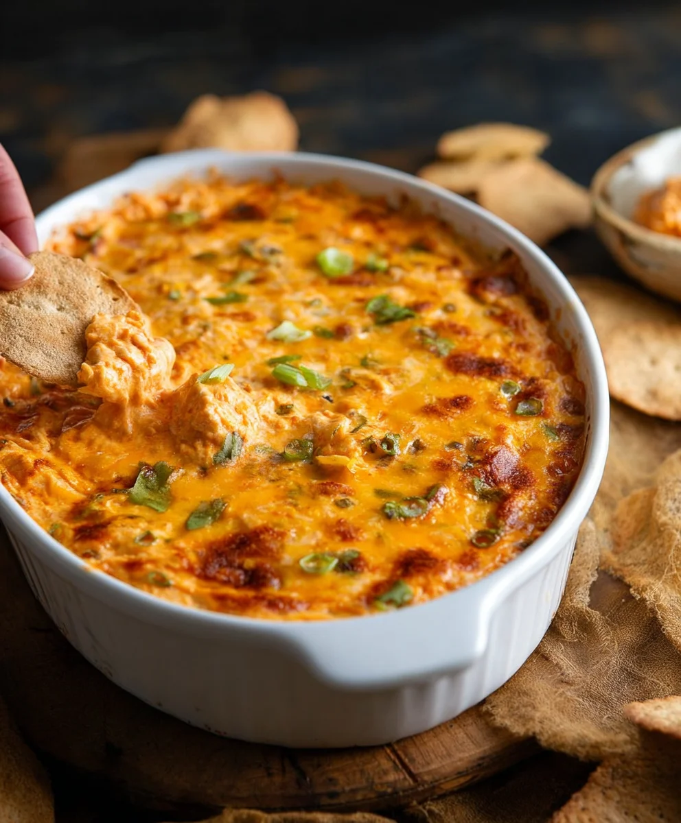 Easy Buffalo Chicken Dip Recipe - Crowd Pleaser
