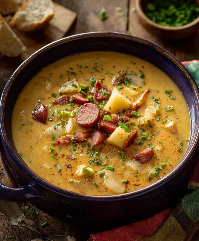 Hearty Cajun Potato Soup- A Flavorful Comfort Dish