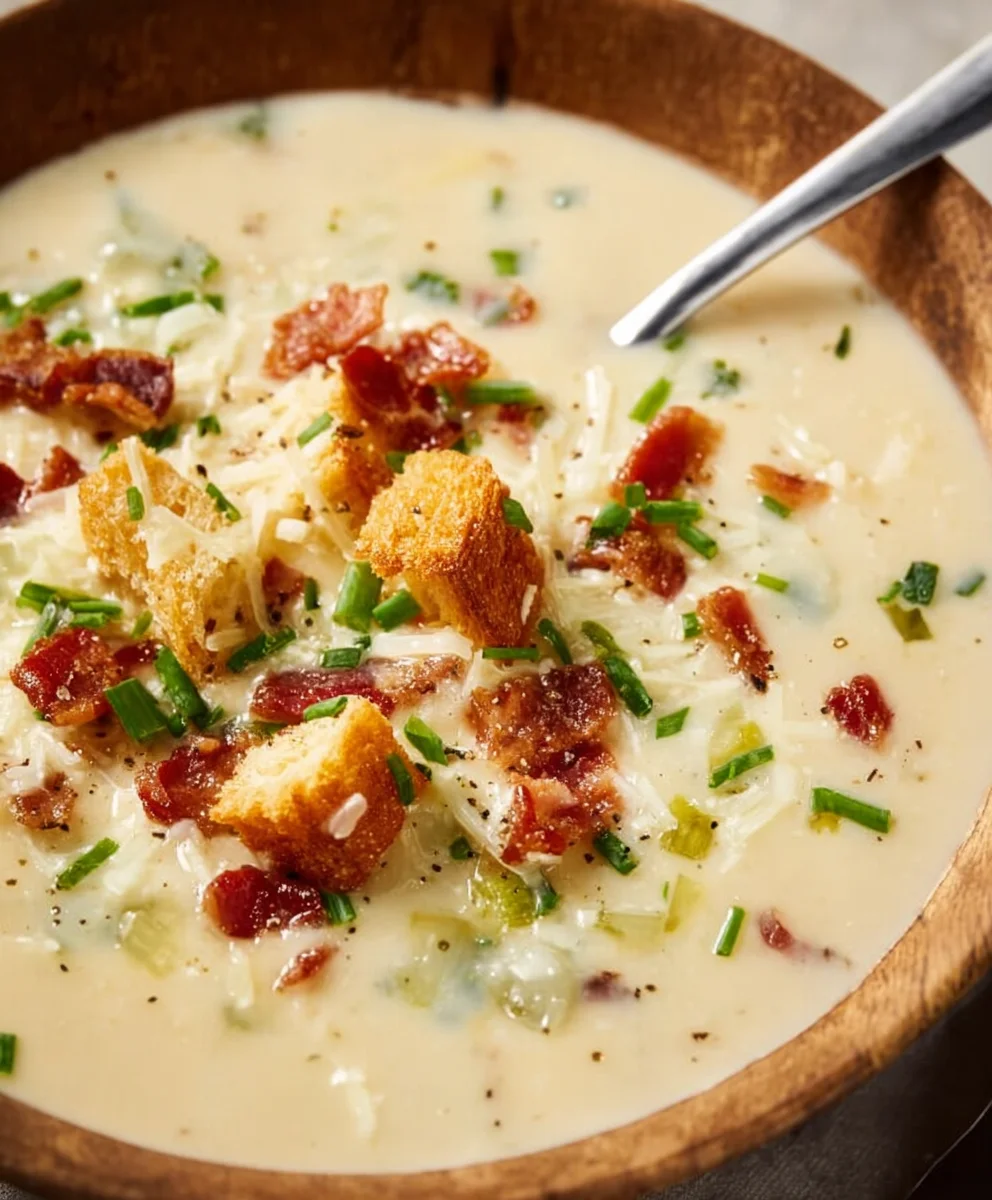 Best Baked Potato Soup Recipe-Creamy Comfort Food