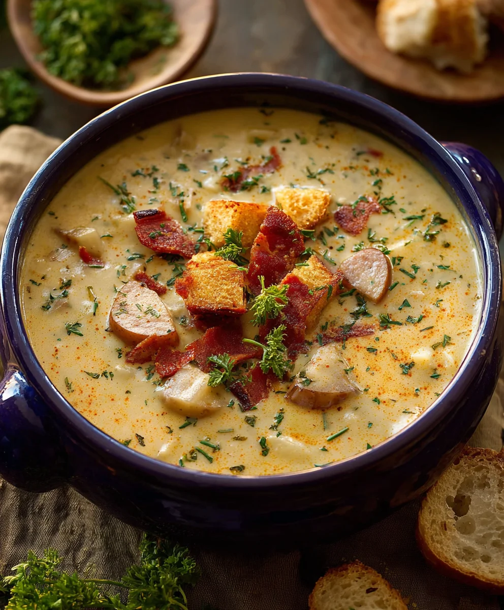 Hearty Cajun Potato Soup- A Flavorful Comfort Dish