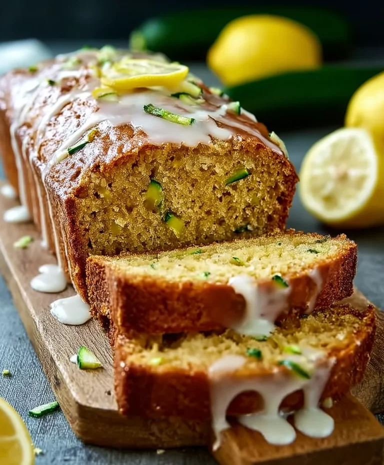 Zesty Lemon Zucchini Bread Recipe – Easy & Moist