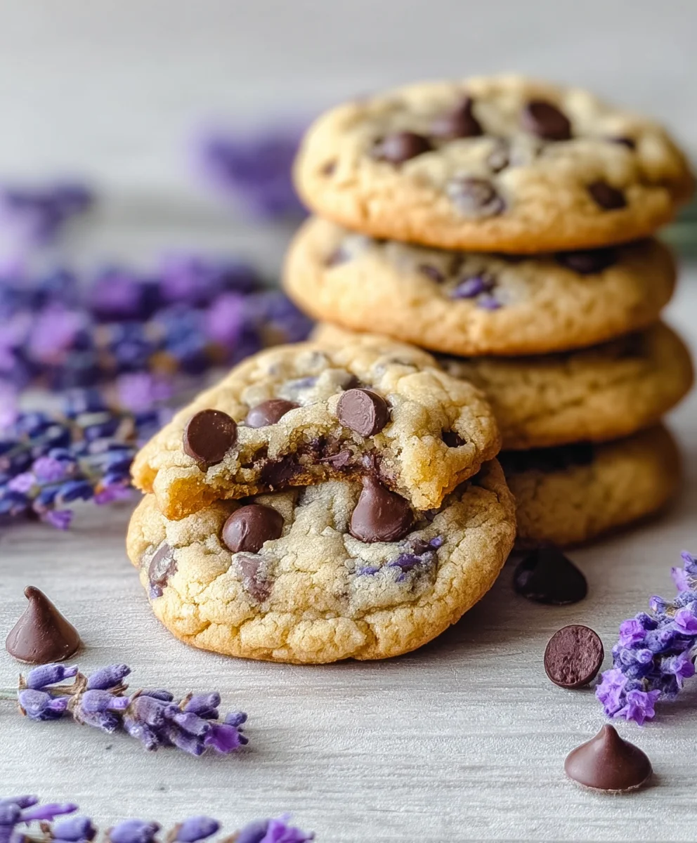 Lavender Chocolate Chip Cookies - Easy & Delicious Recipe