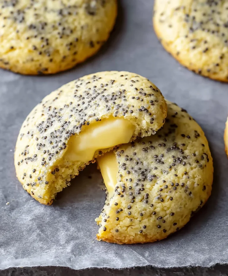Lemon Poppy Seed Cookies-Zesty & Delicious