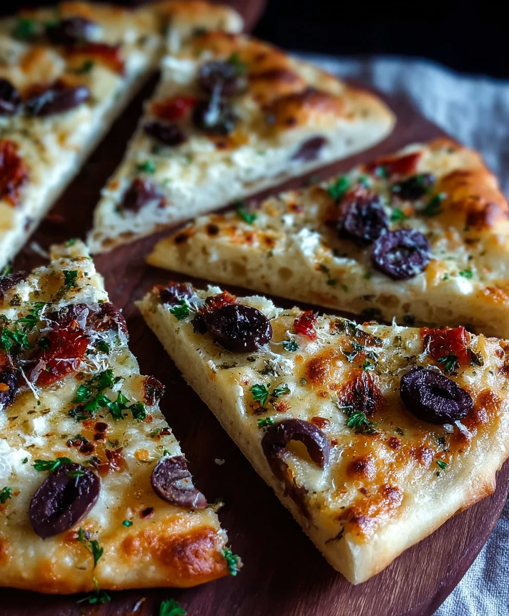 Easy Mediterranean Flatbread Recipe- Quick & Delicious