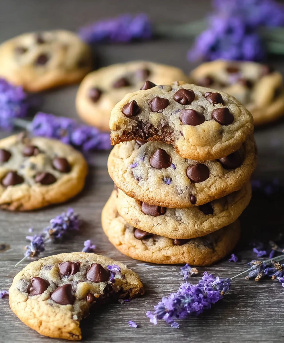 Lavender Chocolate Chip Cookies - Easy & Delicious Recipe