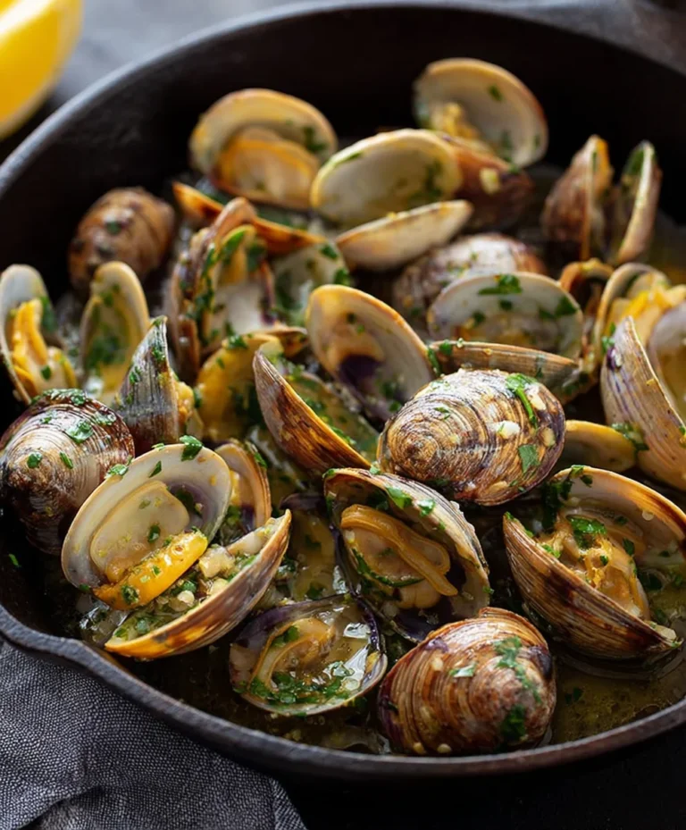 Garlic Butter Sautéed Clams – Easy & Delicious Recipe