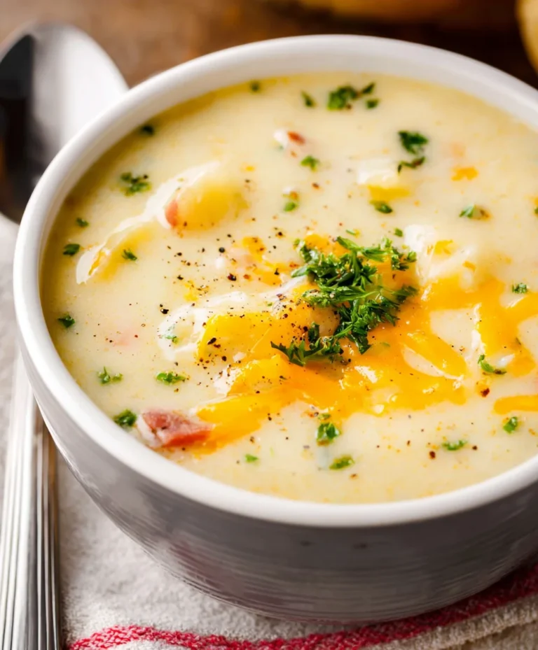 Easy Potato Soup – Simple Comforting Creamy Recipe