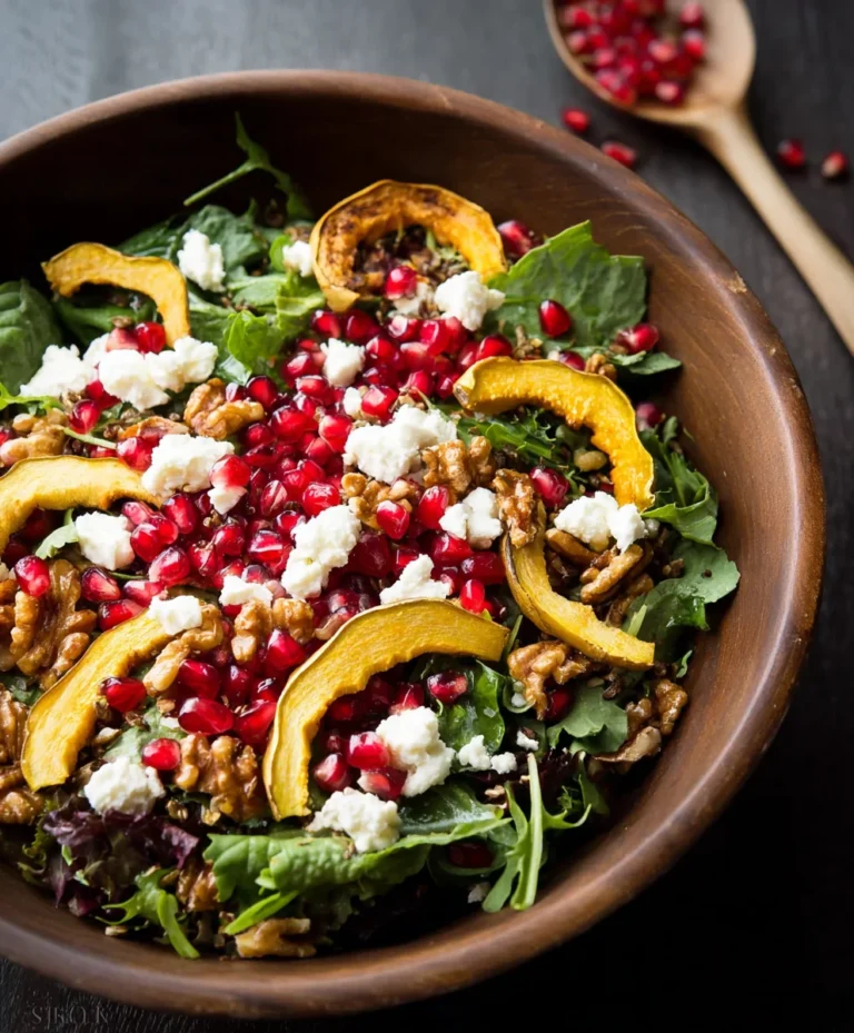 Autumn Harvest Salad- Pomegranate Delight
