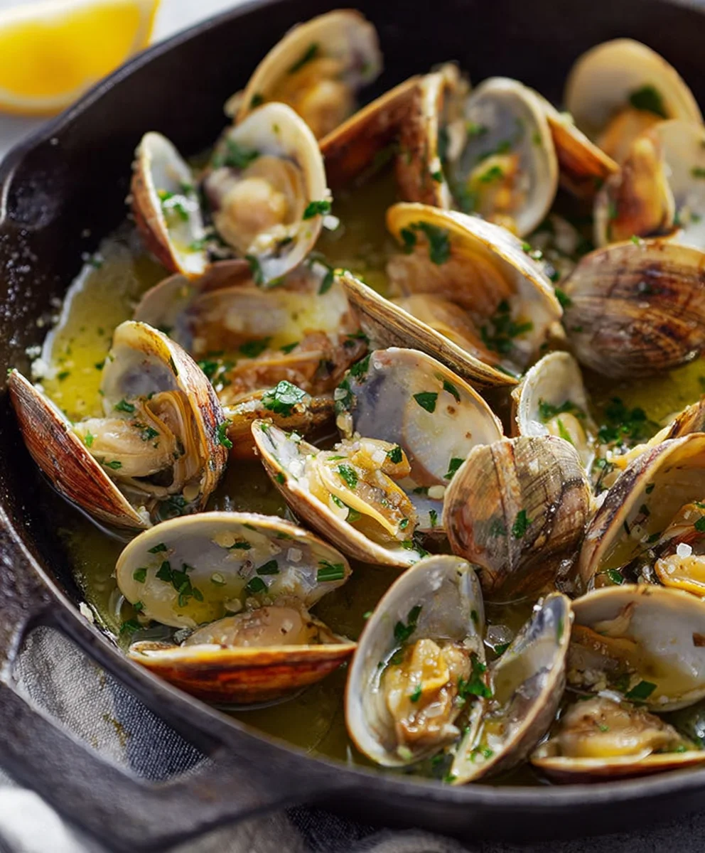 Garlic Butter Sautéed Clams - Easy & Delicious Recipe