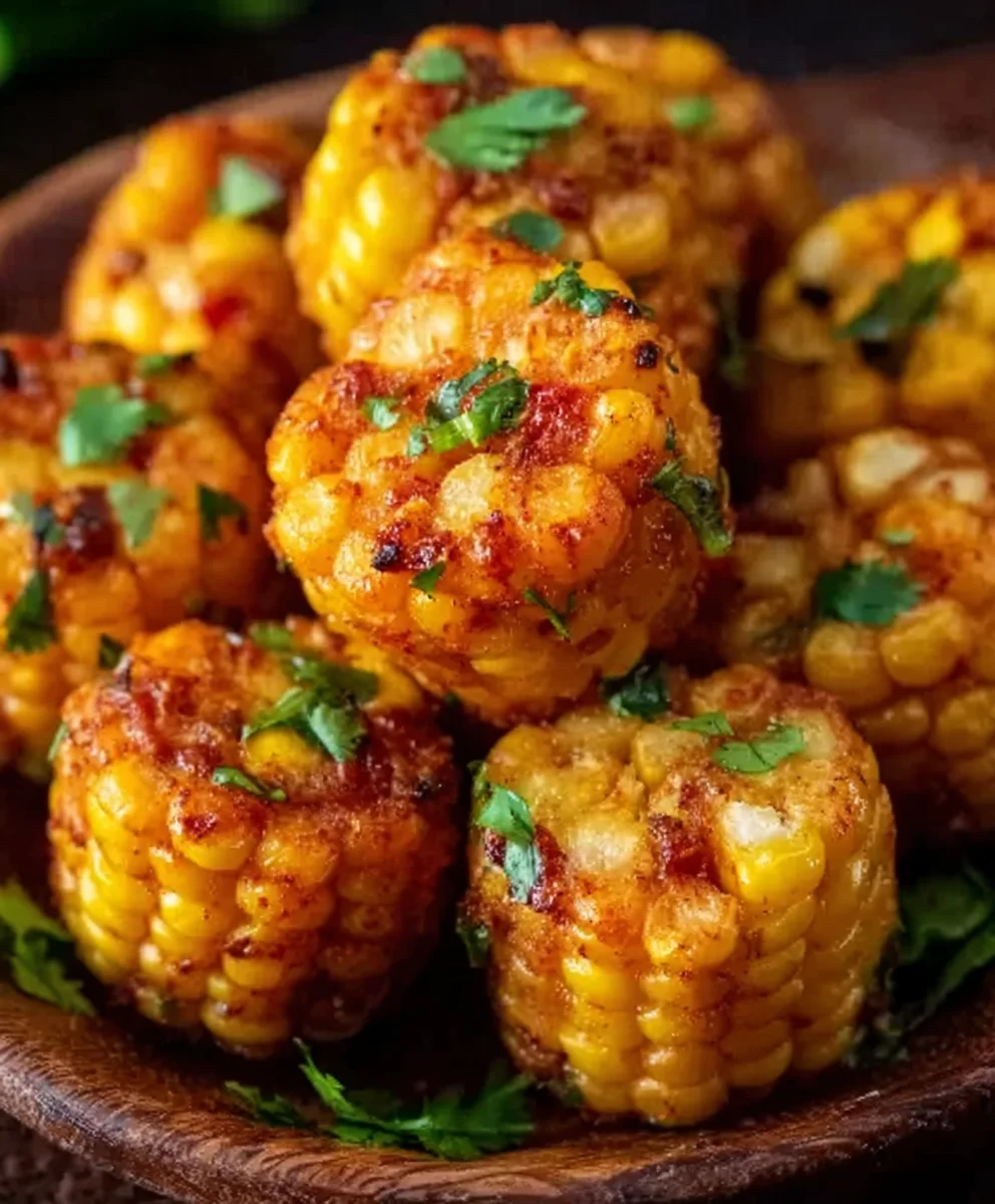 Spicy Mexican Corn Bites-Easy Appetizer Recipe