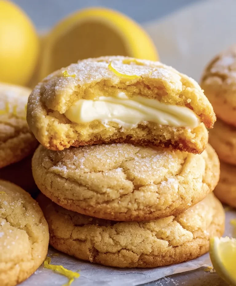 Lemon Cheesecake Cookies-Delicious & Easy Treat