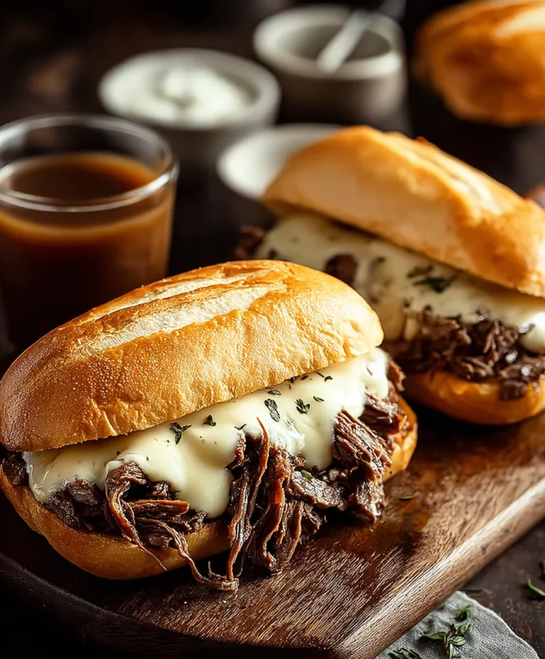 Classic Beef French Dip Sandwiches- Easy Recipe