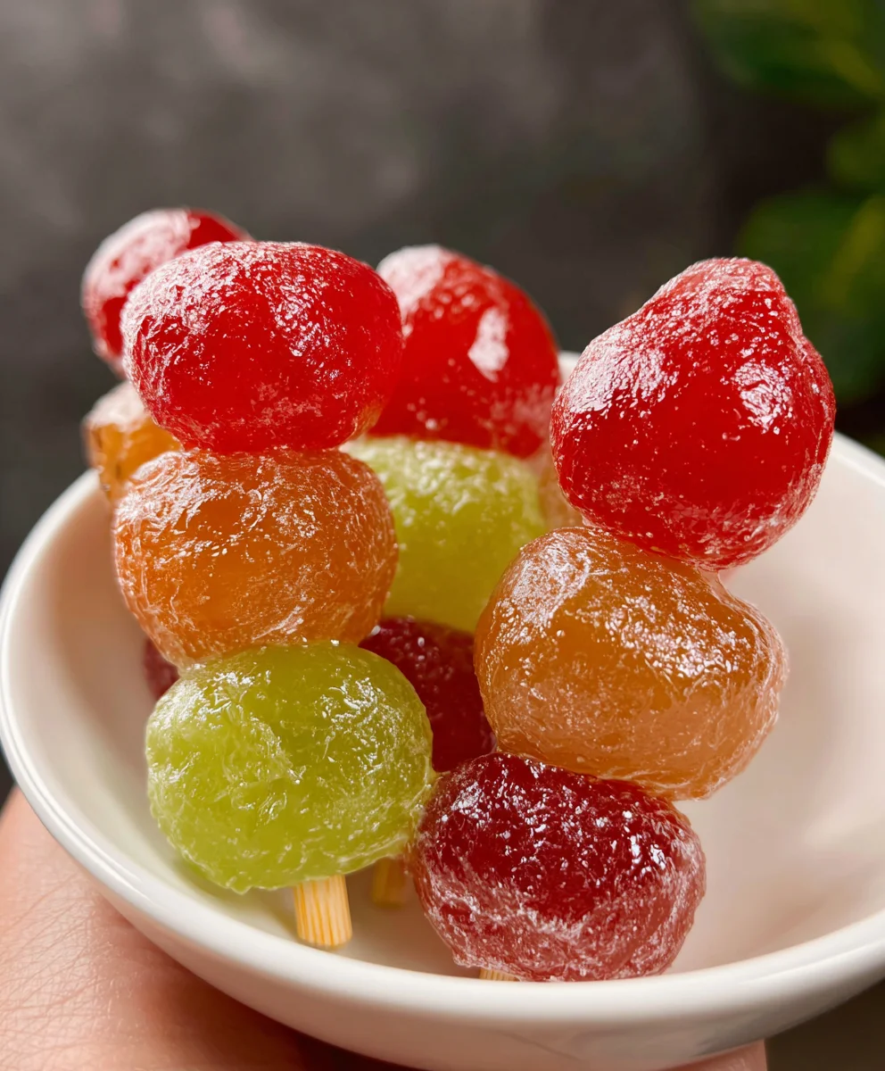 Tanghulu Recipe - Easy Chinese Candied Fruit Fun