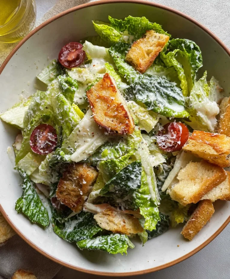 Easy Vegetarian Caesar Salad Recipe