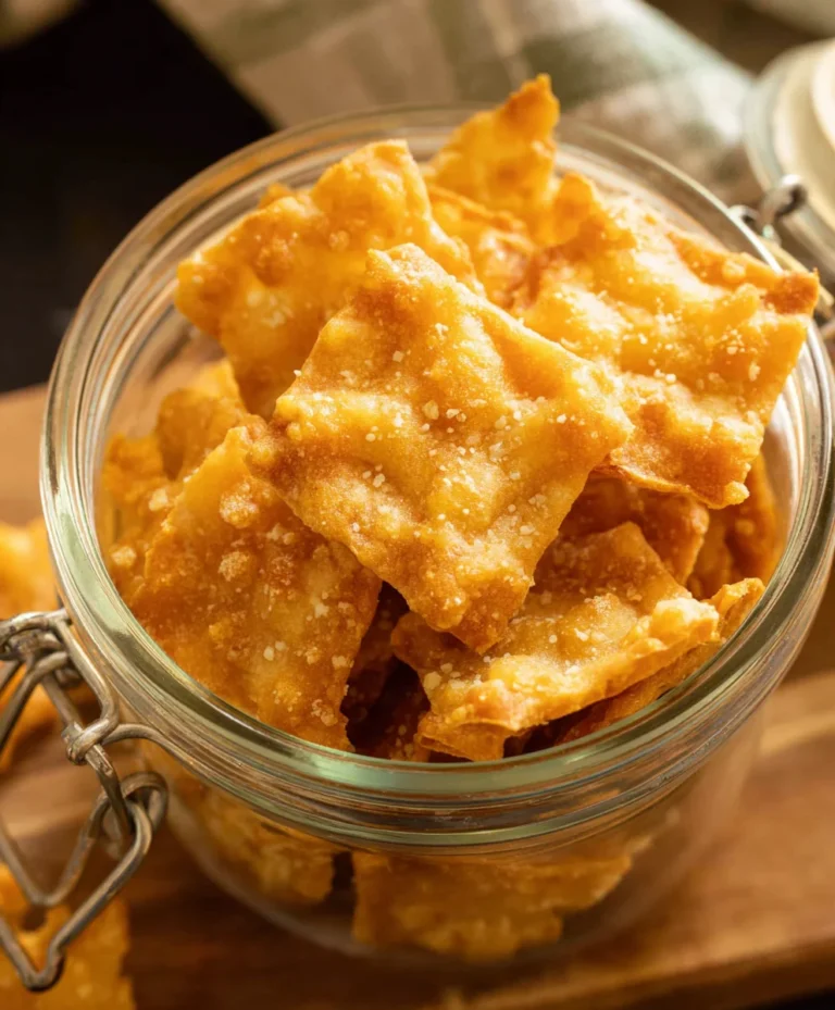 Sourdough Cheddar Crackers-Tangy & Crispy Homemade Delights