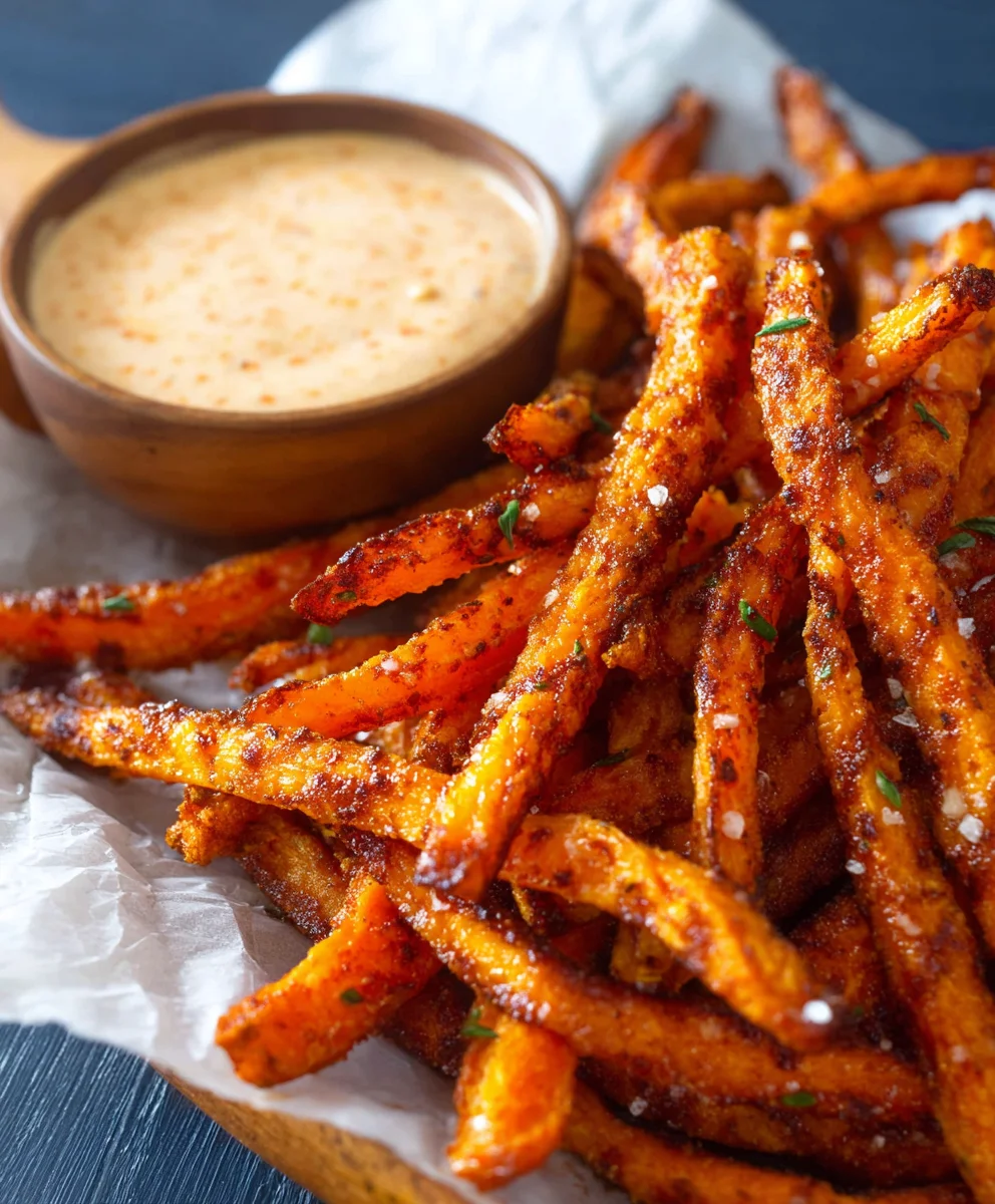Baked Carrot Fries - Easy Healthy Side Dish