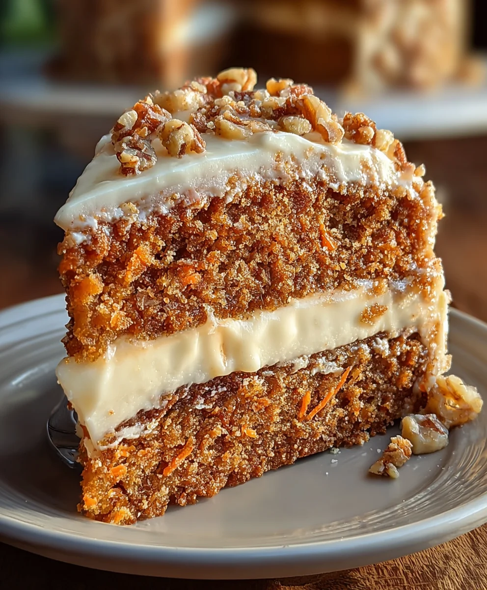 Honeybun Carrot Cake with Cheesecake-Decadent Delight