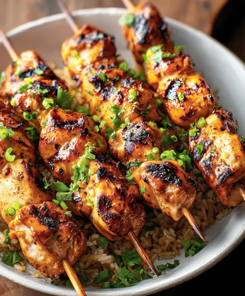 Easy Chicken Skewers Quick Dinner Recipes