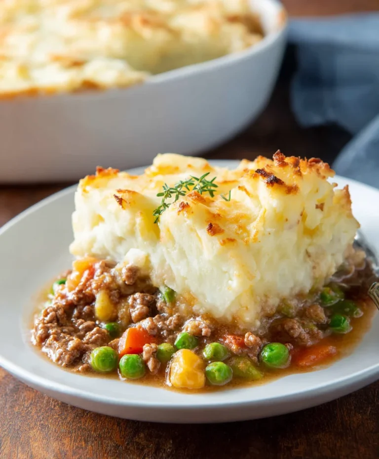 Classic Shepherd’s Pie Recipe-Hearty Beef Comfort