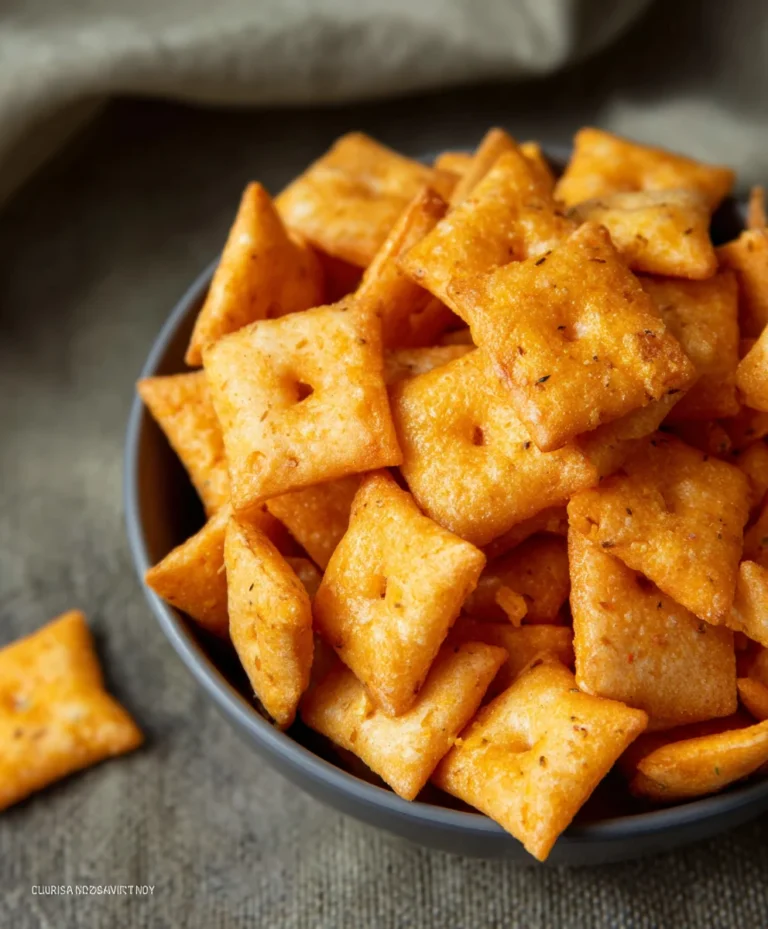 Gluten Free Cheez Its – Crispy Snack Bites