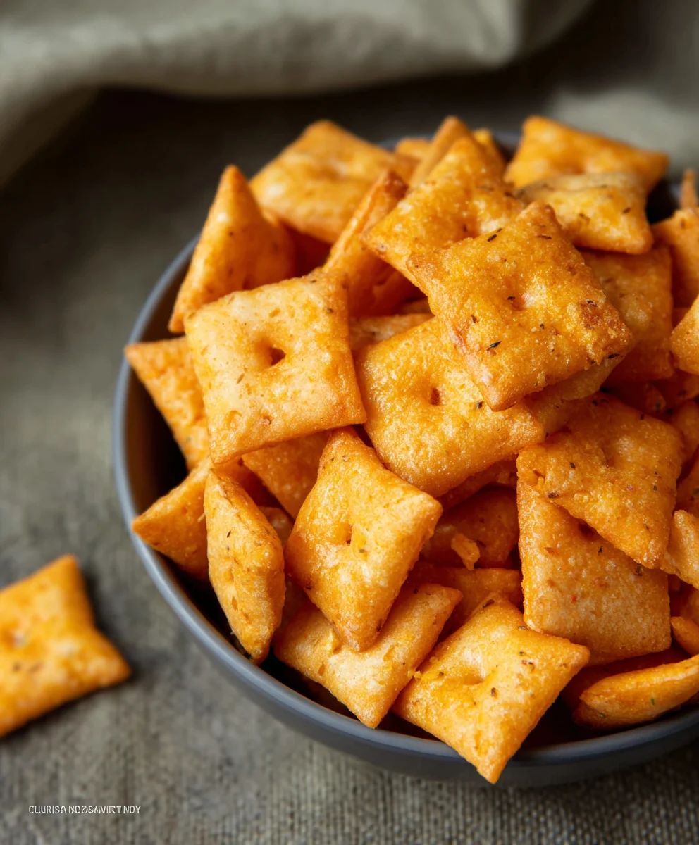 Gluten Free Cheez Its - Crispy Snack Bites