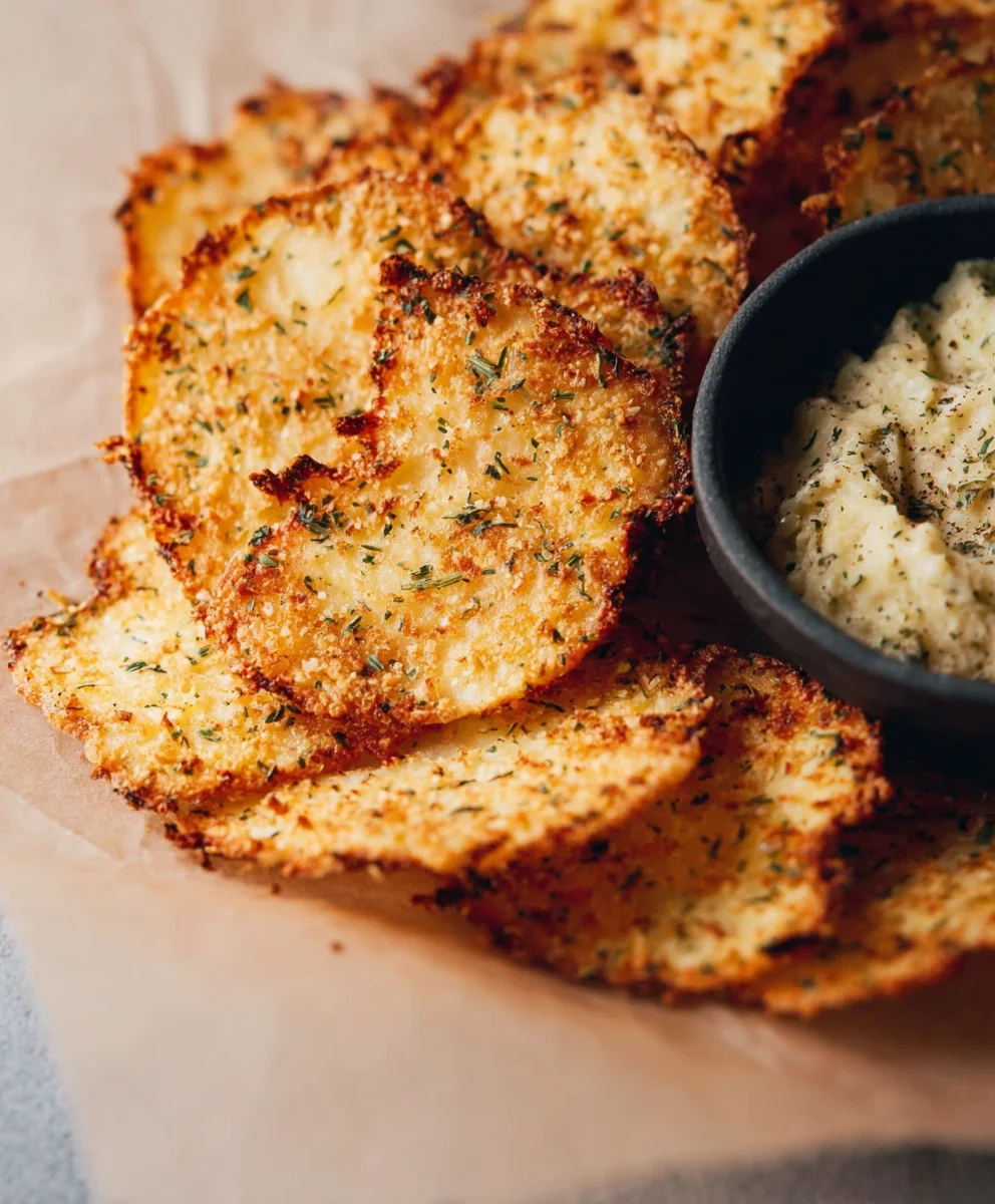 Crispy Cottage Cheese Chips - Easy Low Carb Snack