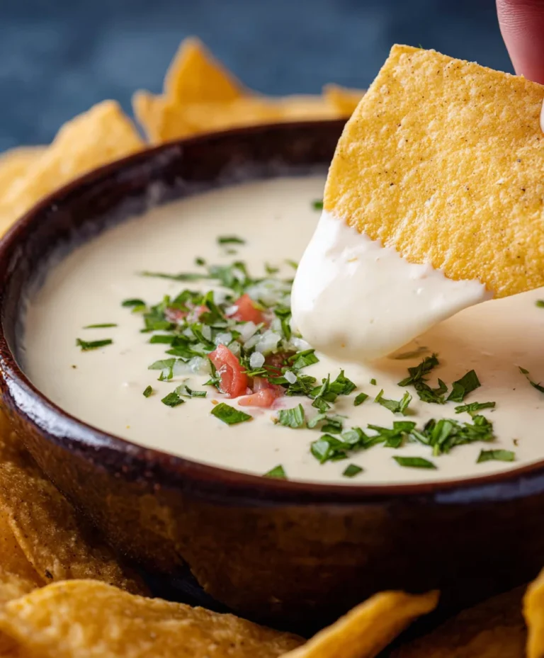 Easy Queso Blanco Cheese Dip Recipe