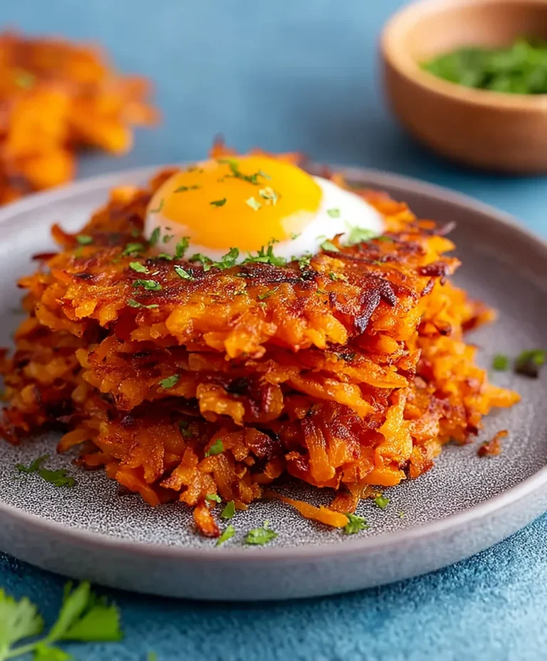 Savory Sweet Potato Hash Browns- Easy Delicious Side