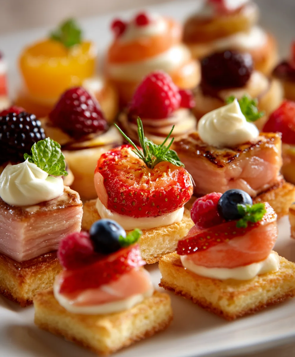 Mini Foods Wedding Guide - Delicious Bites