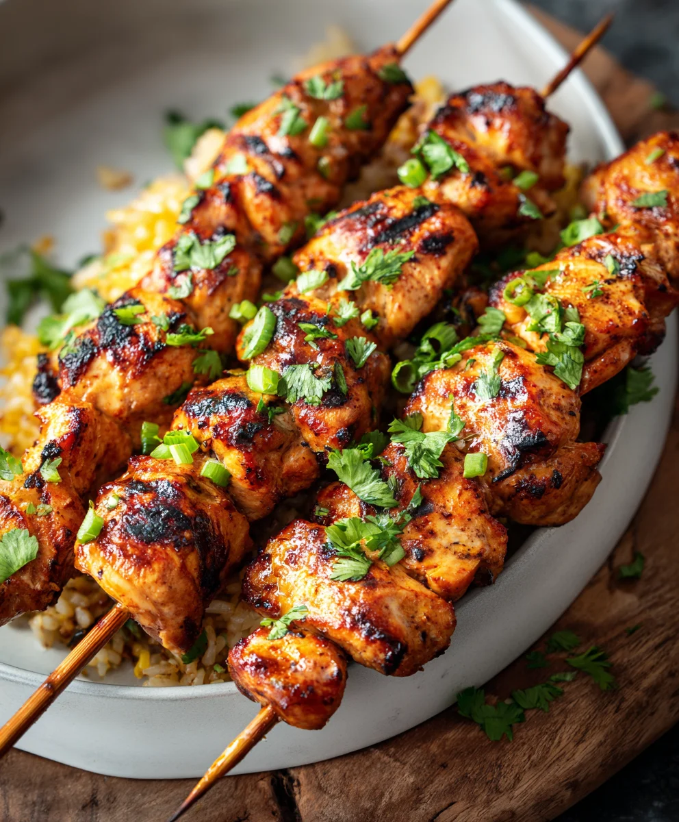 Easy Chicken Skewers Quick Dinner Recipes