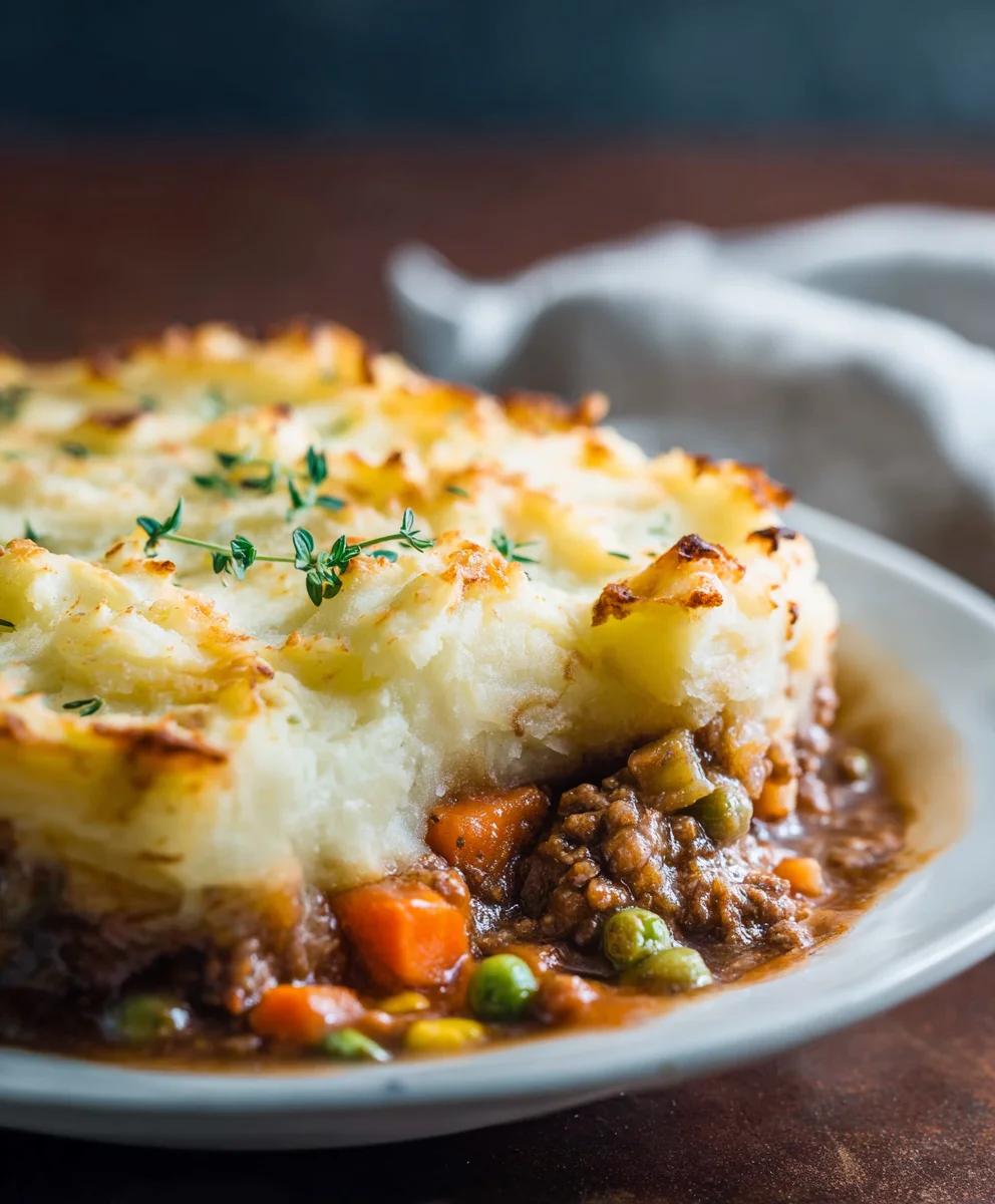 Classic Shepherd's Pie Recipe-Hearty Beef Comfort