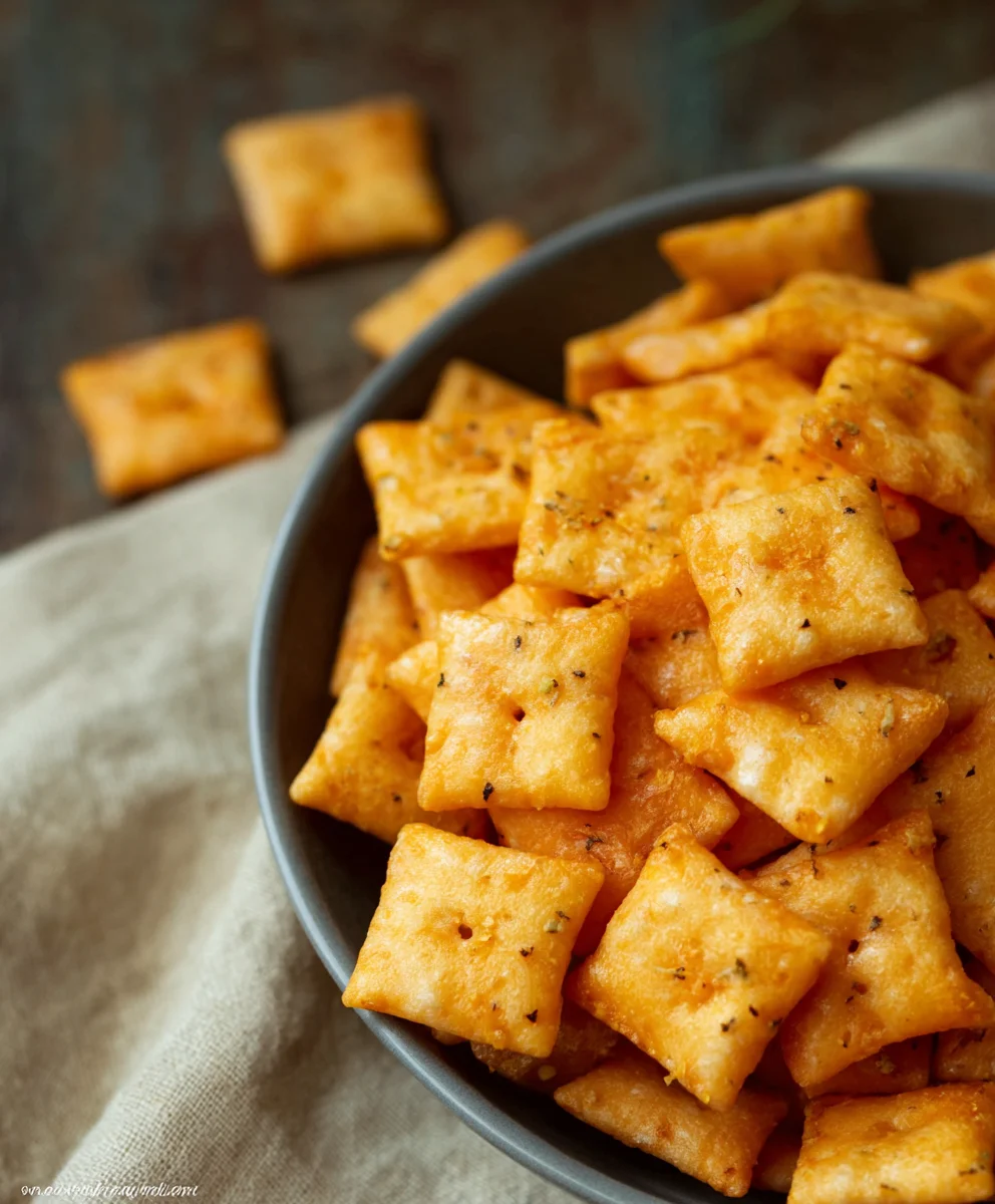 Gluten Free Cheez Its - Crispy Snack Bites
