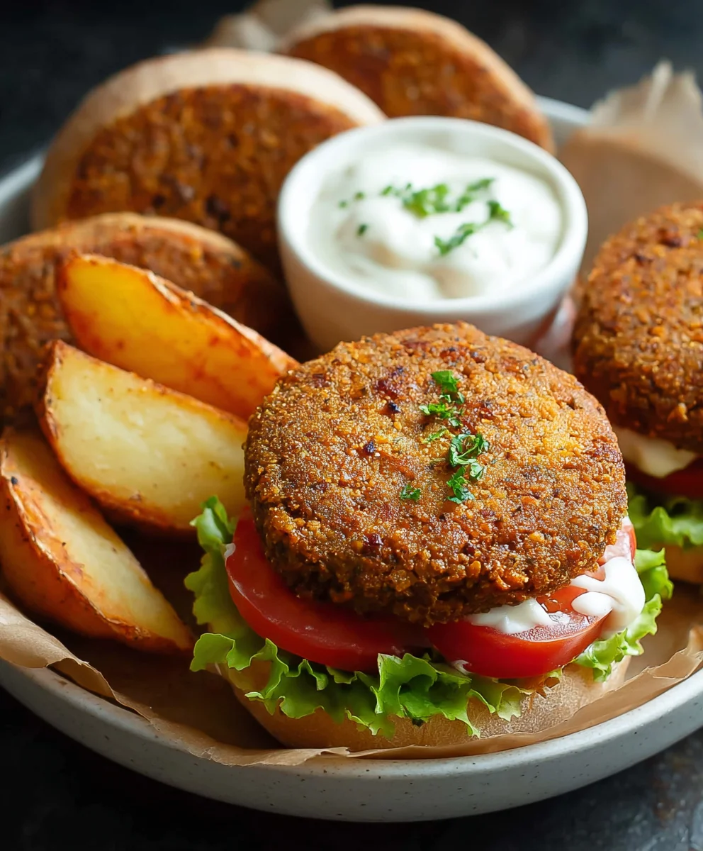 Easy Lentil Burgers Simple Delicious Plant-Based Meal
