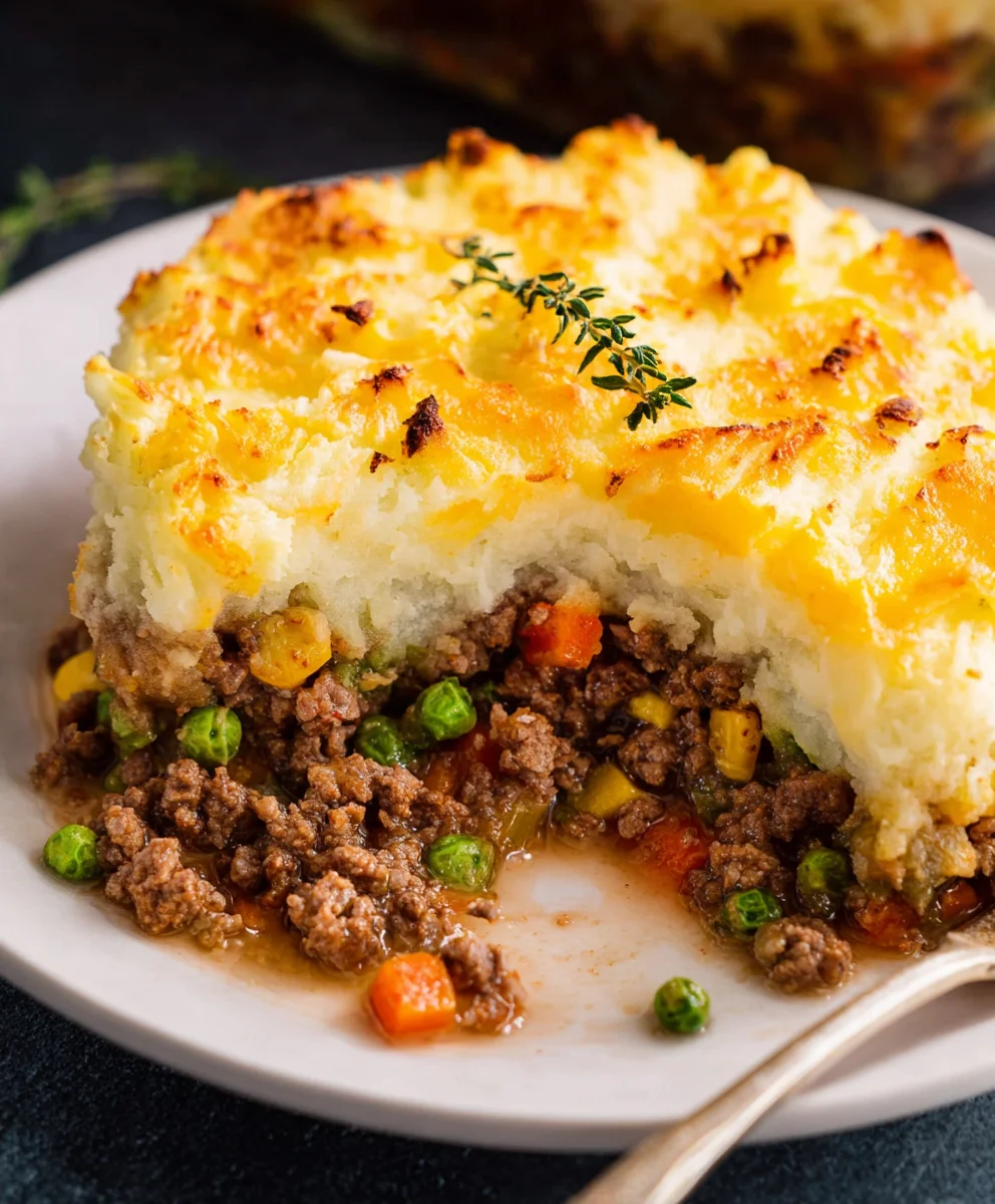 Classic Beef Shepherd's Pie Recipe-Easy Comfort Food