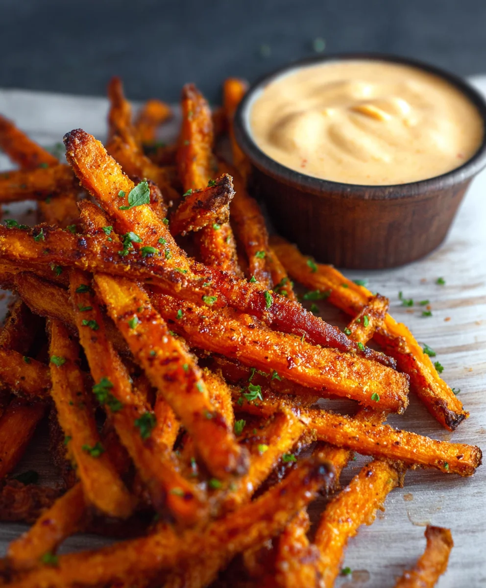 Baked Carrot Fries - Easy Healthy Side Dish