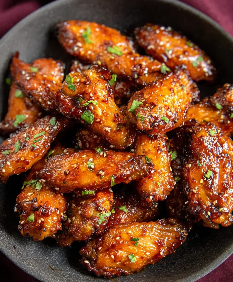 Honey Garlic Chicken Wings Recipe- Delicious & Easy