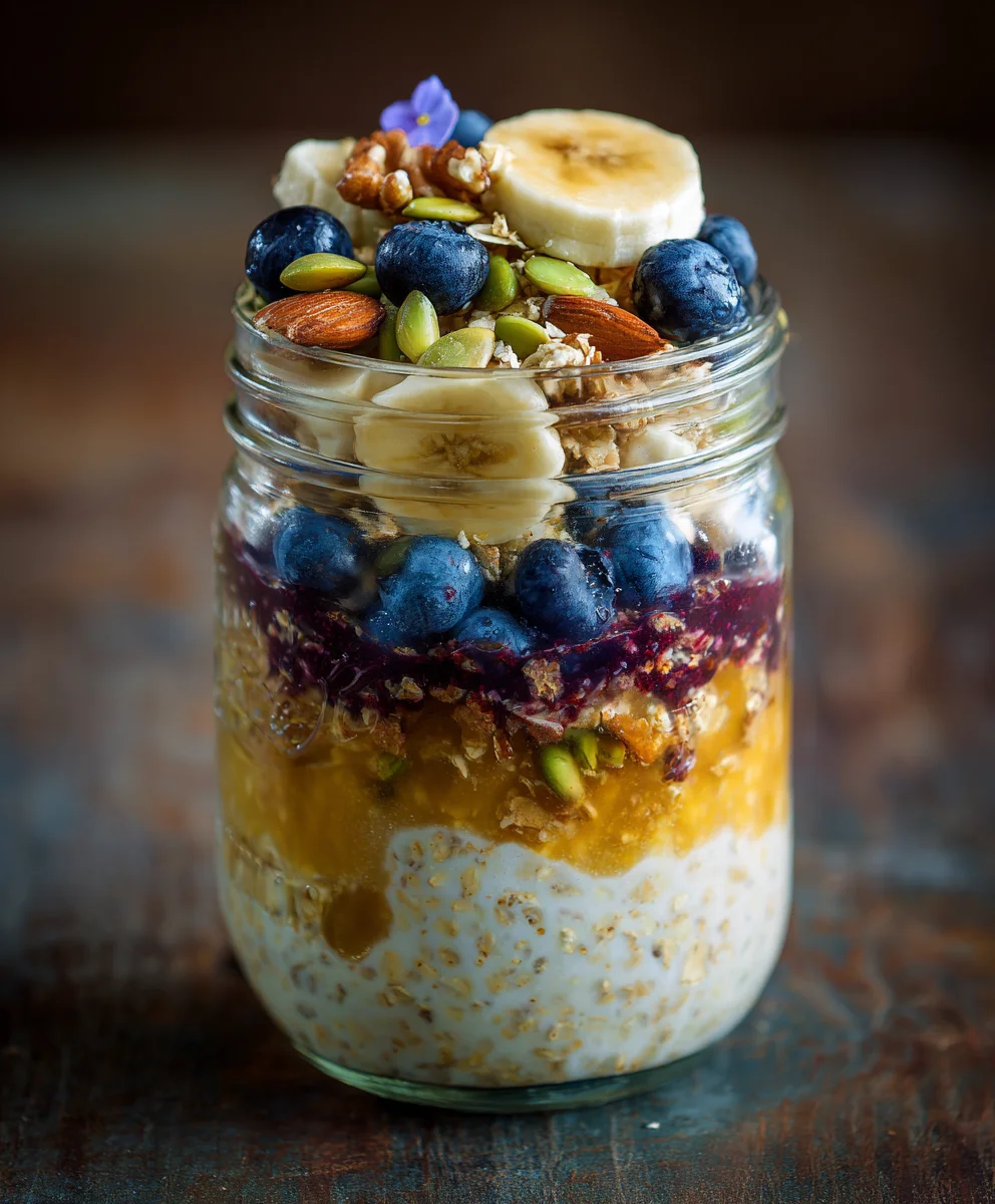 Simple Overnight Oats Base - Delicious Flavors