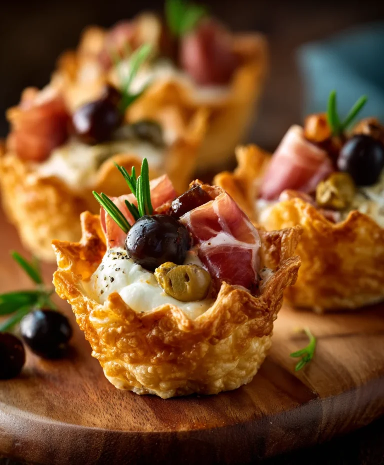 Beef Charcuterie Cups – Easy Party Appetizers