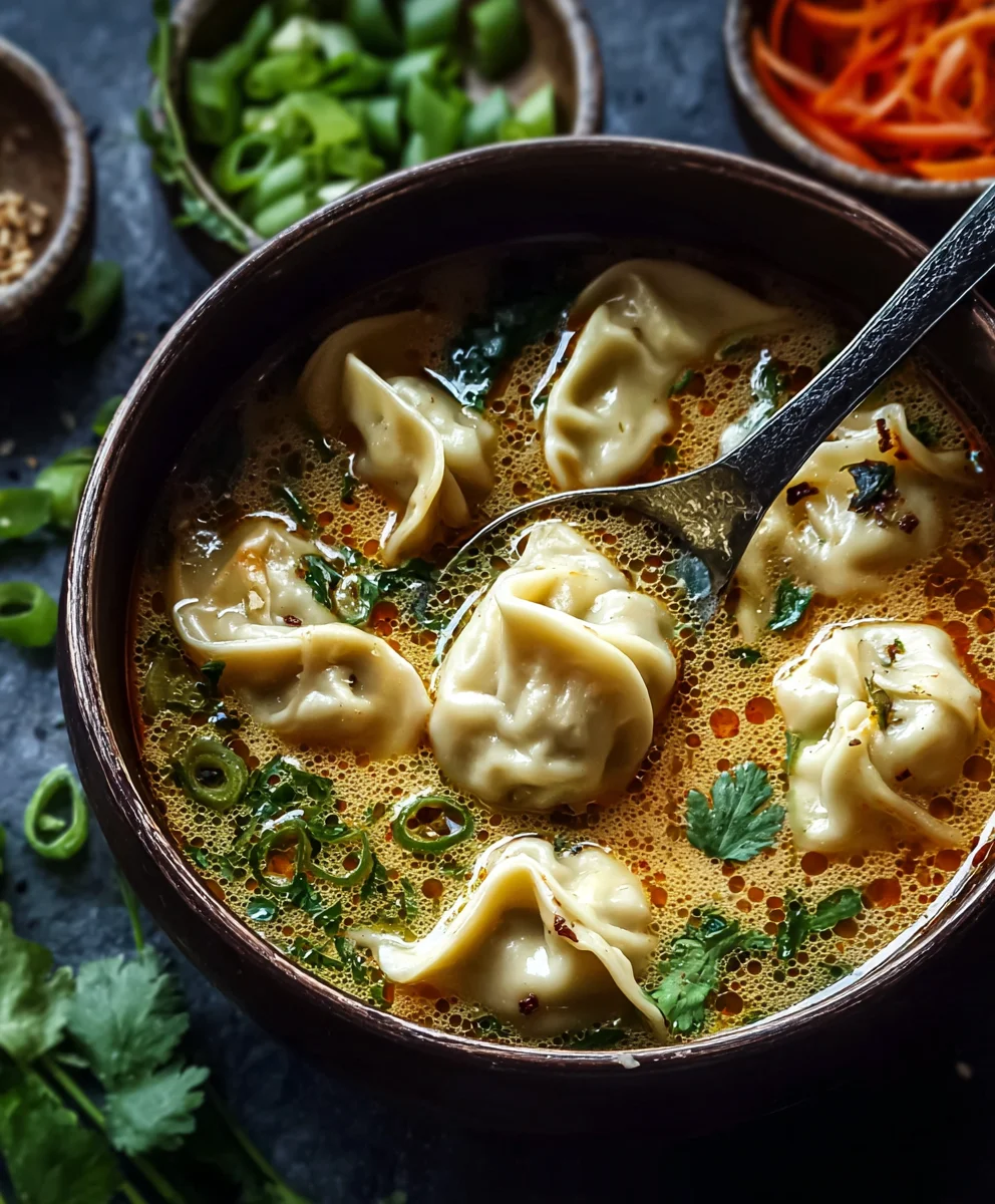 Cozy Thai Beef Potsticker Soup for Comfort Nights