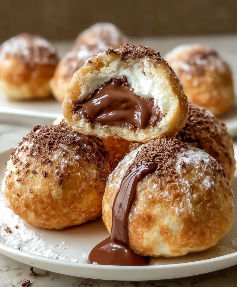 Air Fryer Nutella Bombs-Easy Dessert Recipe